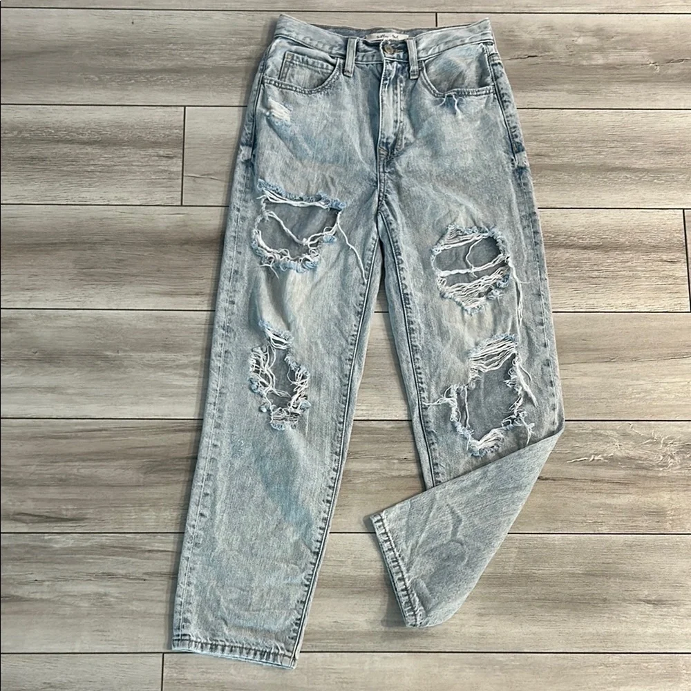 Willow & Root The Dad Jean size 24 distressed